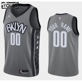 Camiseta Niños Brooklyn Nets Personalizadas 2020-21 Jordan Brand Statement Edition Swingman